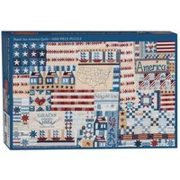 Thank You America Quilt Jigsaw Puzzle for Adults by Masako Wakayama Thank You America Quilt Jigsaw Puzzle for Adults by Masako Wakayama von C&T Publishing