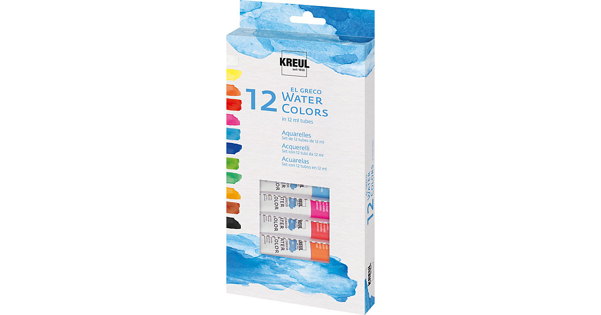 El Greco Aquarellfarben, 12 x 12 ml El Greco Aquarellfarben, 12 x 12 ml von C. KREUL