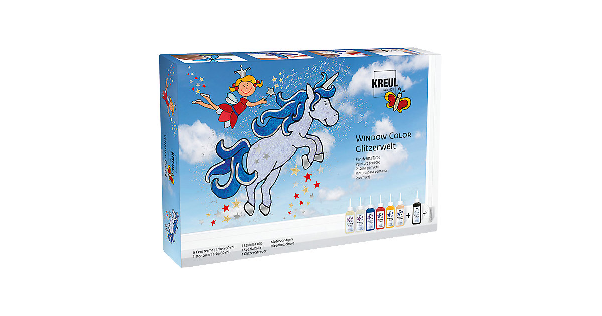KREUL Window Color Set Glitzerwelt KREUL Window Color Set Glitzerwelt von KREUL