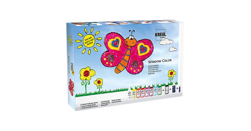 KREUL Window Color Set mit extra viel Farbe von KREUL