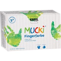MUCKI Fingerfarben 6er Set 150 ml von C. Kreul GmbH & Co.KG