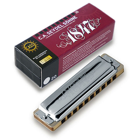 C.A. Seydel Söhne Blues 1847 Classic Db Richter-Mundharmonika von C.A. Seydel Söhne