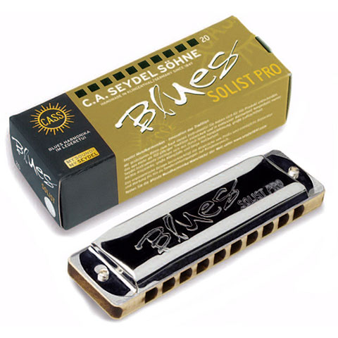 C.A. Seydel Söhne Blues Soloist Pro Low F Richter-Mundharmonika von C.A. Seydel Söhne