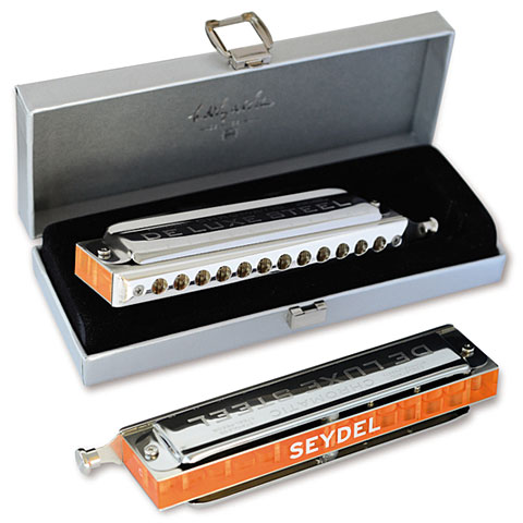 C.A. Seydel Söhne Chromatic DeLuxe Steel D chromatische Mundharmonika C.A. Seydel Söhne Chromatic DeLuxe Steel D chromatische Mundharmonika von C.A. Seydel Söhne