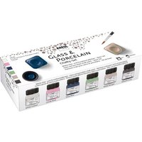 C.KREUL 16602 KREUL Glass & Porcelain Chalky Set 6 x 20 ml von C.KREUL