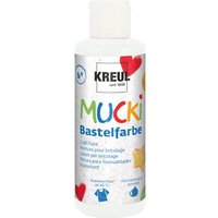 C.KREUL 24101 MUCKI Bastelfarbe Weiß 80 ml von C.KREUL