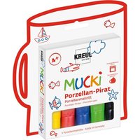C.KREUL 27157 MUCKI Porzellan-Pirat Porzellanmalstift 5er Set von C.KREUL
