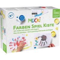 C.KREUL 29101 MUCKI FarbenSpielKiste Wir malen mit Händen und Fingern von C.KREUL
