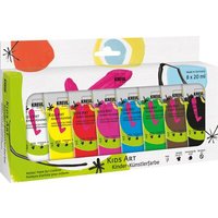 C.KREUL 43360 KREUL Kids Art Kinder-Künstlerfarbe 20 ml Tuben 8er Set von C.KREUL