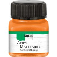 C.KREUL 75204 KREUL Acryl Mattfarbe Orange 20 ml von C.KREUL