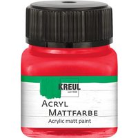 C.KREUL 75205 KREUL Acryl Mattfarbe Rot 20 ml von C.KREUL