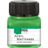 C.KREUL 75210 KREUL Acryl Mattfarbe Hellgrün 20 ml von C.KREUL