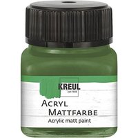 C.KREUL 75212 KREUL Acryl Mattfarbe Olivgrün 20 ml von C.KREUL