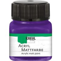 C.KREUL 75234 KREUL Acryl Mattfarbe Violett 20 ml C.KREUL 75234 KREUL Acryl Mattfarbe Violett 20 ml von C.KREUL
