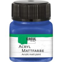 C.KREUL 75239 KREUL Acryl Mattfarbe Blau 20 ml von C.KREUL