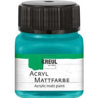 C.KREUL 75248 KREUL Acryl Mattfarbe Türkis 20 ml von C.KREUL