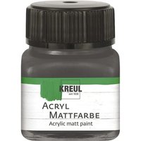C.KREUL 75276 KREUL Acryl Mattfarbe Graphitgrau 20 ml von C.KREUL