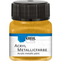 C.KREUL 77271 KREUL Acryl Metallicfarbe Gold 20 ml von C.KREUL