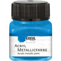 C.KREUL 77275 KREUL Acryl Metallicfarbe Blau 20 ml von C.KREUL
