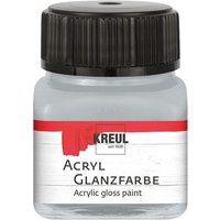 C.KREUL 79216 KREUL Acryl Glanzfarbe Silber 20 ml von C.KREUL