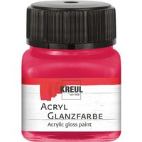 C.KREUL 79219 KREUL Acryl Glanzfarbe Dunkelrot 20 ml von C.KREUL