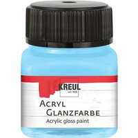 C.KREUL 79222 KREUL Acryl Glanzfarbe Hellblau 20 ml von C.KREUL