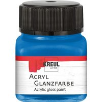 C.KREUL 79234 KREUL Acryl Glanzfarbe Blau 20 ml von C.KREUL