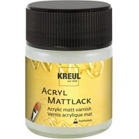 C.KREUL 79409 KREUL Acryl Mattlack auf Kunstharzbasis 50 ml C.KREUL 79409 KREUL Acryl Mattlack auf Kunstharzbasis 50 ml von C.KREUL