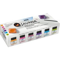 C.KREUL 81800 KREUL Javana Seidenmalfarben Set Trendfarben 6 x 20 ml von C.KREUL