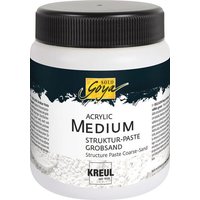C.KREUL 85605 SOLO GOYA Acrylic Medium Struktur-Paste Grobsand 250 ml von C.KREUL