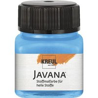 C.KREUL 90934 Javana Stoffmalfarbe für helle Stoffe Azurblau 20 ml von C.KREUL