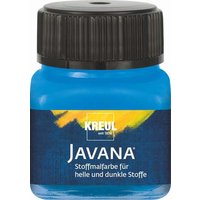 C.KREUL 90956 KREUL Javana Stoffmalfarbe für helle und dunkle Stoffe Blau 20 ml von C.KREUL
