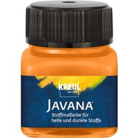 C.KREUL 90958 KREUL Javana Stoffmalfarbe für helle und dunkle Stoffe Orange 20 ml von C.KREUL