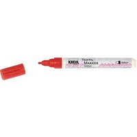 C.KREUL 92662 KREUL Textil Marker Glitter medium Rot von C.KREUL