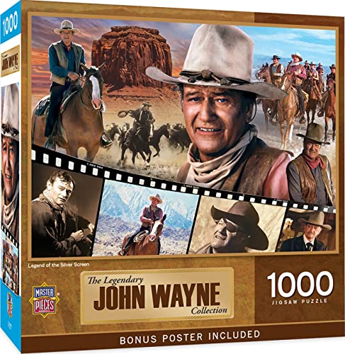 John Wayne Puzzle Legend of the Silver Screen, 1000 Teile von MasterPieces