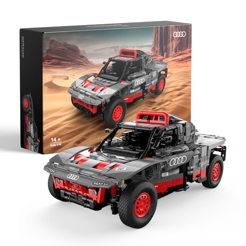 CANALLA Rastar Modellauto für Erwachsene, Audi RS Q e-Tron - 1405 Teile | Auto zum Bauen, Sammeln und Genießen | Nachbildung im Maßstab 1:14 von CA NA LLA
