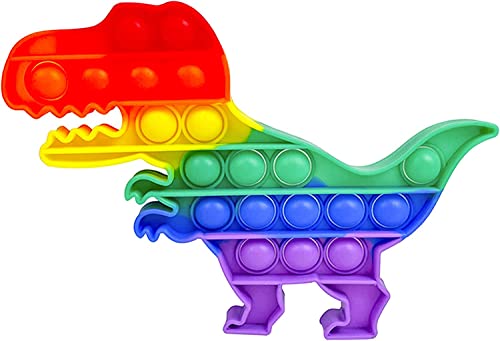 CABLEPELADO Pop it Fidget Toy | Push-Pop-Bubble-Fidget | geeignet zur Linderung von Stress und Angstzuständen für Kinder und Erwachsene | Dinosaurier-Design CABLEPELADO Pop it Fidget Toy | Push-Pop-Bubble-Fidget | geeignet zur Linderung von Stress und Angstzuständen für Kinder und Erwachsene | Dinosaurier-Design von CABLEPELADO