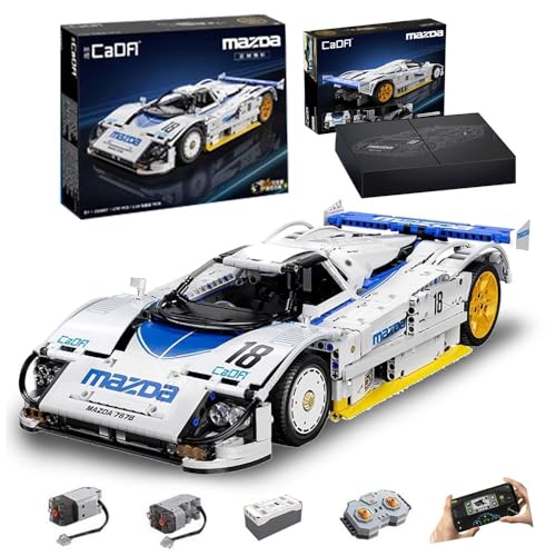 CADA C63007W Technik Auto für Mazda 787B, 1797 KIemmbausteine Rennauto Modell, im Maßstab 1: 10 Bausatz CADA C63007W Technik Auto für Mazda 787B, 1797 KIemmbausteine Rennauto Modell, im Maßstab 1: 10 Bausatz von CADASpaß