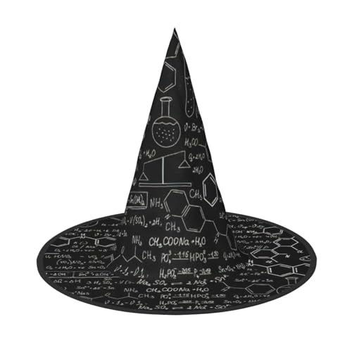 CADREWY Abstrakte Wissenschaft Chemie Illustration 3D-Druck bequem Karneval Hut für Kostümpartys Maskerade Urlaub Dekorationen Hut von CADREWY
