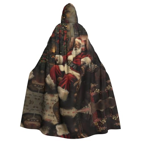 CADREWY Bezaubernder Umhang mit Kapuze in voller Länge, Unisex, Umhang für Halloween, Cosplay und Thema CADREWY Bezaubernder Umhang mit Kapuze in voller Länge, Unisex, Umhang für Halloween, Cosplay und Thema von CADREWY