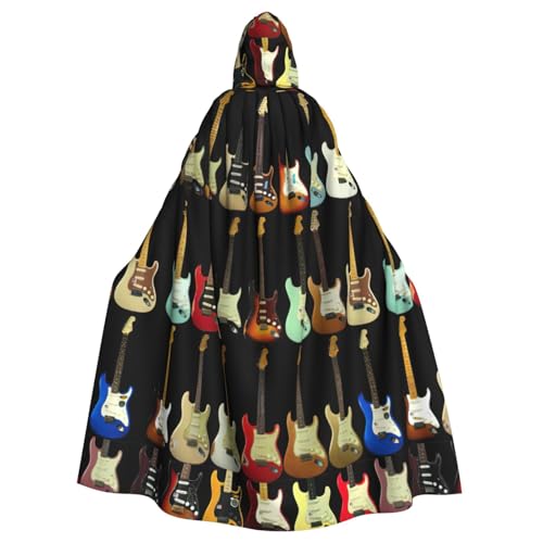 CADREWY Eleganter Umhang mit Kapuze für Damen und Herren, für Cosplay, Karneval, Partys, Maskerade, Events von CADREWY