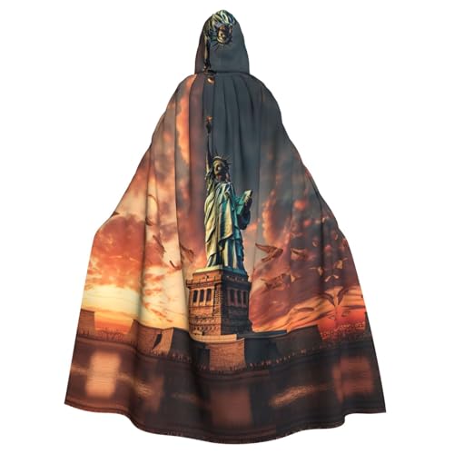 CADREWY Eleganter Umhang mit Kapuze für Damen und Herren, für Cosplay, Karneval, Partys, Maskerade, Events CADREWY Eleganter Umhang mit Kapuze für Damen und Herren, für Cosplay, Karneval, Partys, Maskerade, Events von CADREWY