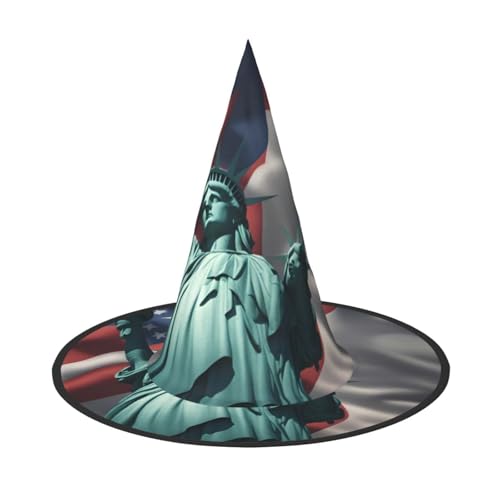 CADREWY Freiheitsstatue, Flagge, Druck, bequem, Karnevalshut, für Kostümpartys, Maskerade, Urlaub, Dekorationen, Hut von CADREWY