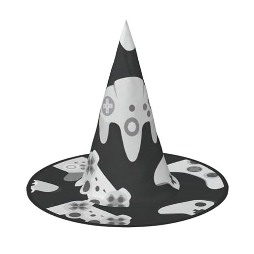 CADREWY Gamecontroller-Druck, bequem, Karnevalshut, für Kostümpartys, Maskerade, Urlaub, Dekorationen, Hut von CADREWY
