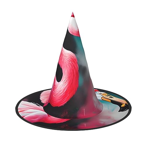 CADREWY Gemäldeter Flamingo-Druck, bequem, Karnevalshut für Kostümpartys, Maskerade, Urlaub, Dekorationen, Hut CADREWY Gemäldeter Flamingo-Druck, bequem, Karnevalshut für Kostümpartys, Maskerade, Urlaub, Dekorationen, Hut von CADREWY