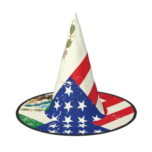 CADREWY Mexikanische amerikanische Flagge, bequemer Karnevalshut für Kostümpartys, Maskerade, Urlaub, Dekorationen von CADREWY
