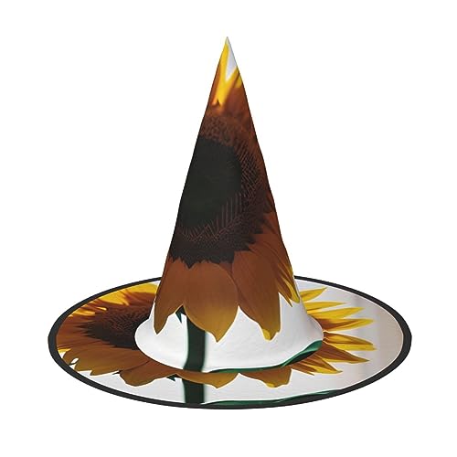 CADREWY Schöner Sonnenblumen-Druck, bequem, Karnevalshut für Kostümpartys, Maskerade, Urlaub, Dekorationen, Hut von CADREWY