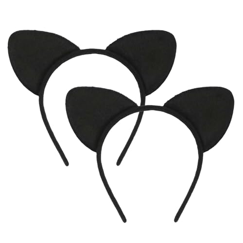 2 Stück Katzenohren Haarreif,Damen Haarreifen Katze Ohren,Fasching Kostümkarneval,Kinder Katzen Accessoires,Erwachsene Catwoman Kopfschmuck Set,Katzenkostüm Mädchen,für Carnival,Themenparties,Cosplay 2 Stück Katzenohren Haarreif,Damen Haarreifen Katze Ohren,Fasching Kostümkarneval,Kinder Katzen Accessoires,Erwachsene Catwoman Kopfschmuck Set,Katzenkostüm Mädchen,für Carnival,Themenparties,Cosplay von CAIKAILIOR