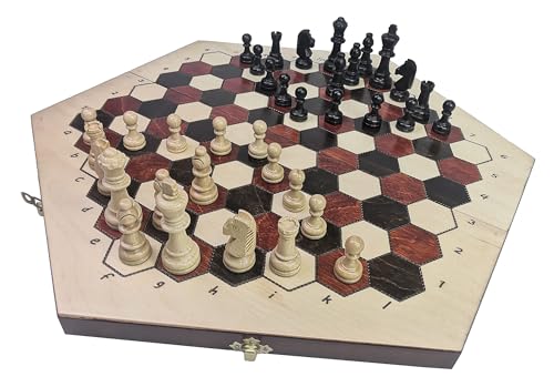 Schönes sechseckiges Schach von CAISSA