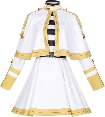 CAIYLAI Frieren Beyond Journey's End Serie Cosplay Uniform Kostüm - Serie Komplettes Set Rollenspiel Halloween Karneval Anime Party Rollenspiel für Frauen (Frieren, M) von CAIYLAI